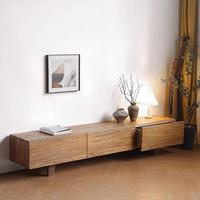 Meuble TV en bois massif moderne à prix abordable, fabriqué en Chine, pour salon et chambre, couleur personnalisable, respectueux de l'environnement