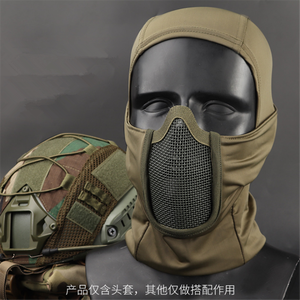 Cagoule tactique intégrale, voile de chasse, masques de Paintball respirants, résistant à l'usure, protection du visage de Style CS Ninja - Product Image 5