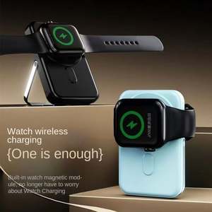 Cargador Magnético Inalámbrico 2 en 1 de 5000 mAh para Reloj - Product Image 1