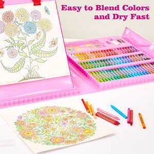 Set Professionale di 290 Pezzi per Disegno Artistico con Penne a Doppia Punta Pieghevoli per Schizzi e <span class=keywords><strong>Manga</strong></span> - Product Image 3