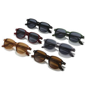 Kacamata Hitam Unisex Bahan CP Tren Retro <span class=keywords><strong>2026</strong></span>, Logo Kustom, Vintage Klasik Persegi, Kacamata Pria Berkualitas Tinggi - Product Image 6