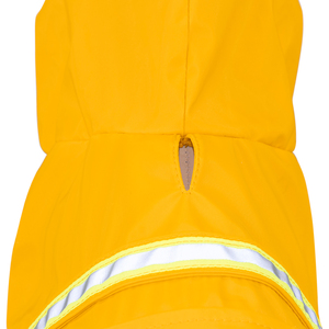개 비옷 후드 슬리커 비 개 재킷 판초 후드 스트립 반사 - Product Image 4