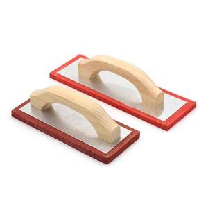 Truelle à éponge en caoutchouc mousse vert 4x12 pouces et 5x12 pouces avec manche en bois, outils à ciment et stuc très demandés en Californie - Product Image 3