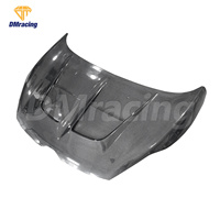 Ford Fiesta 2009-2013 için DM stil karbon Fiber kaput kaput