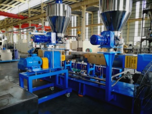 Machine d'extrusion de granulés de plastique composé <span class=keywords><strong>TPE</strong></span> TPU EVA avec système de granulation sous-marine de JWELL Plastic Extruder - Product Image 4
