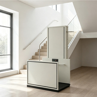 CE-Zertifizierte 300kg 1m 3m 5m Hubhöhe Hausaufzüge für den Außenbereich Rollstuhllift für Hausbarrierefreiheit