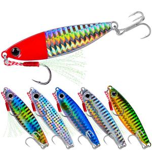 เหยื่อปลอมโลหะแบบจิ๊กสปูน น้ำหนัก 7 กรัม 10 กรัม 15 กรัม 20 กรัม 30 กรัม สำหรับตก<span class=keywords><strong>ปลา</strong></span>ทะเล <span class=keywords><strong>ปลา</strong></span><span class=keywords><strong>กะพง</strong></span> - Product Image 1