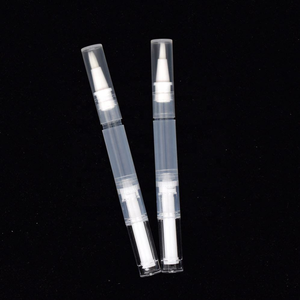 Empty Cuticle Oil Pen Plastic Portable Nail Care Container With <b>Brush</b> Cap Pen Shape Cosmetic Use - Product Image 1