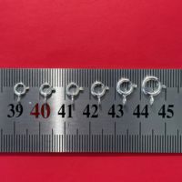 Anneau à ressort rond en argent sterling 925 plaqué or 18 carats, fermoirs connecteurs pour la fabrication de bijoux DIY, collier, bracelet, StarPaGo SQ005