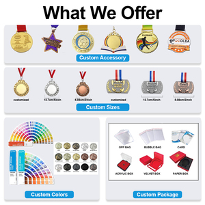 Medaglione in Metallo Smaltato Colorato Personalizzato per Carnevale, con Glitter e Strass, Souvenir per Festa di Mardi Gras, Vendita all'Ingrosso - Product Image 5