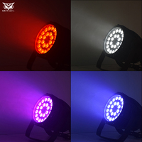 Projecteur LED Par DMX en aluminium étanche IP65 pour extérieur, 24x12W RGBW, 24x15W RGBWA, 24x18W RGBWAUV, pour scène et parc