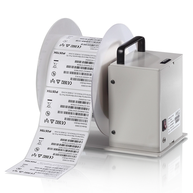 POSTEK High Quality Barcode Label Printer 10ips Durable R120 External Label Rewind Device for Sale