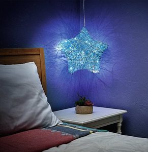 Kids LED <strong>String</strong> <strong>Art</strong> Star Lantern Craft <strong>Kit</strong> Create a DIY <strong>String</strong> <strong>Art</strong> Star Light <strong>Arts</strong> and Craft Projects for Children - Product Image 2