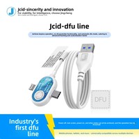 Câble Chipboard Jingcheng JCID-DFU, pas de boutons nécessaires, mode DFU Deep Flashing automatique, prend en charge les séries Android et Apple 8-16