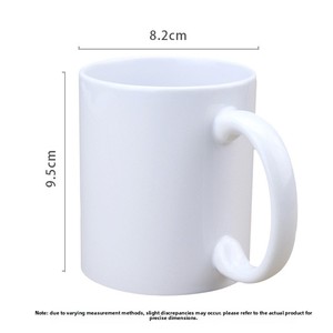 Taza de Cerámica Blanca Sublimable con Recubrimiento de <span class=keywords><strong>C</strong></span> de 11 oz, para Transferencia de Calor, Ecológica, para Negocios, Suministro de Fábrica - Product Image 5