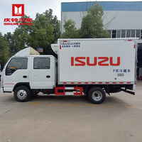 Nouveau camion frigorifique ISUZU Euro 5, 3,5 tonnes, simple et double cabine, transport de bœuf et de poulet, camion frigorifique de 4,2 m