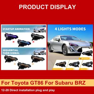 Faro RGB DRL con Controllo App <span class=keywords><strong>J</strong></span> ONE per Toyota GT86 e Subaru BRZ 2012-2020, Aggiornamento Retrofit Plug and Play, Coppia - Product Image 4