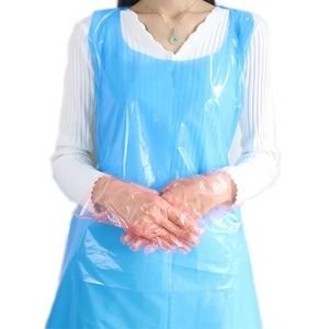 Delantal de Plástico PE Desechable Transparente, Resistente al Agua, con Relieve, en Rollo, para el Sector Sanitario - Product Image 6