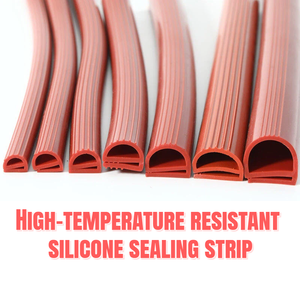 Junta de silicona <span class=keywords><strong>universal</strong></span> para equipos de alta temperatura, a prueba de fugas, polvo, insectos y sonido, tira de corte personalizado para hornos y vapor. - Product Image 6