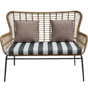Açık kanepe set mobilya modern 100% malzeme Rattan/bambu yapılan en ucuz fiyat Vietnam tedarikçisi