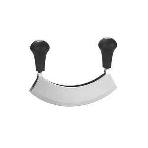 Cuchillo manual de acero inoxidable Syh1487 para picar ensaladas y cortar pizza, tipo balancín, sostenible, al por mayor - Product Image 6
