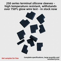 Manchons isolants en silicone de type drapeau 63 mm série 250 Cz031, ignifuges, échantillons gratuits, directement de l'usine de Foshan
