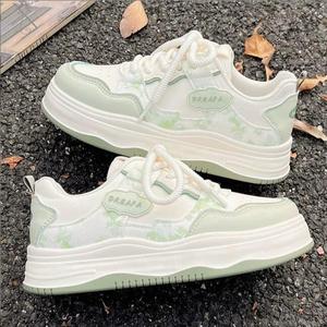 Zapatillas Deportivas <span class=keywords><strong>Blancas</strong></span> con <span class=keywords><strong>Plataforma</strong></span> para Mujer, Diseño de Estrella, Estilo Dulce y Moderno - Product Image 5