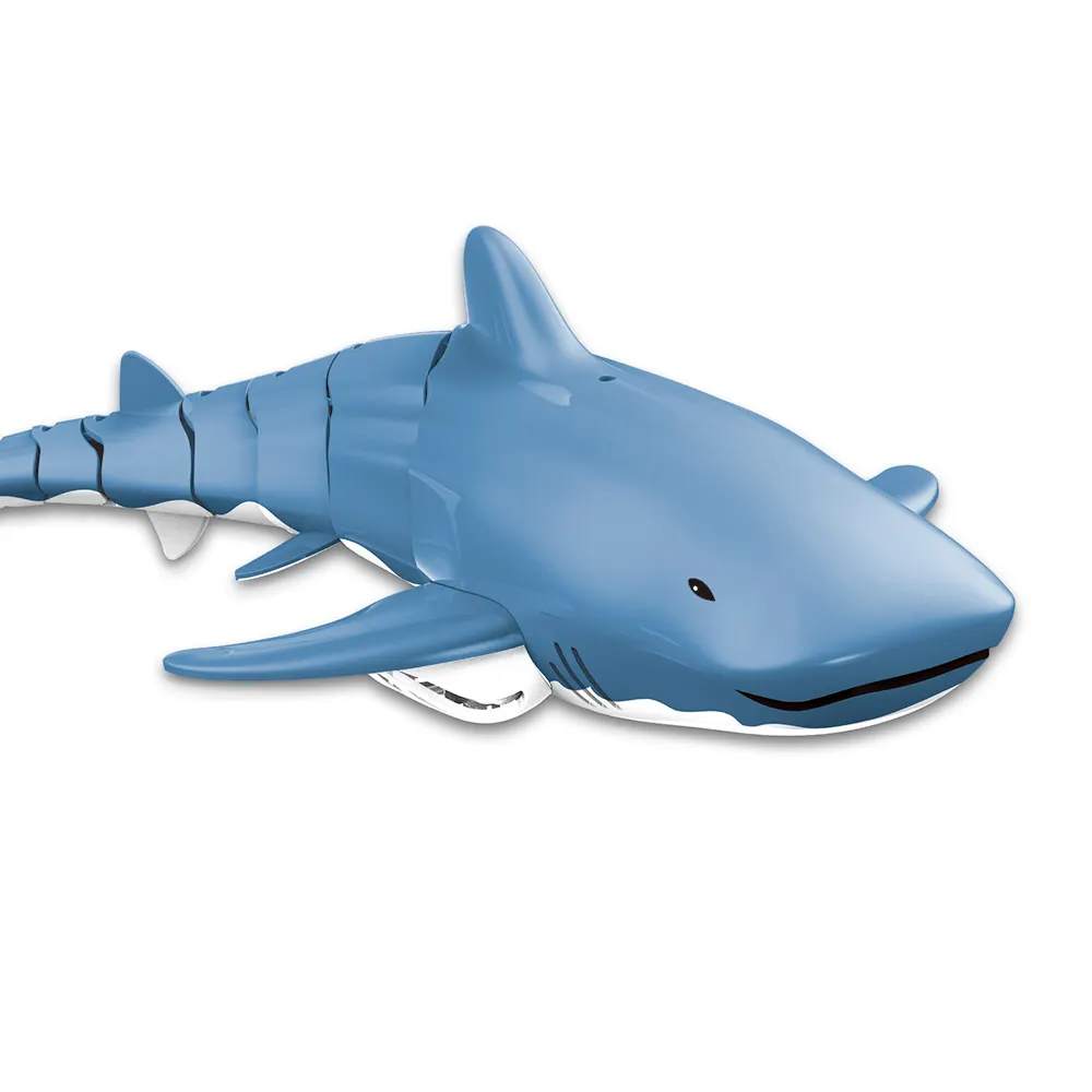 Huiye 2021 الأمازون الاطفال 2.4G للماء السباحة في الماء القرش التحكم عن بعد لعبة RC القرش اللعب