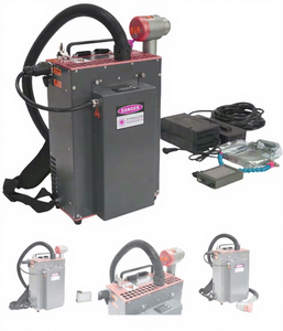 เครื่องทำความสะอาดด้วยเลเซอร์พัลส์ JPT แบบแบตเตอรี่ กำลังไฟ 100W 200W 300W สำหรับกำจัดสนิม สี ไม้ และโลหะ - Product Image 2