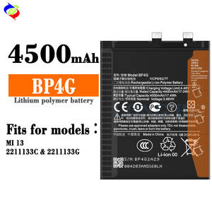 Nieuwe 4500Mah Vervangende Batterij Voor Xiaomi Mi 13 Telefoon Batterij Bp 4G Telefoon Batterijen - Product Image 2