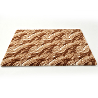 Tapis en fausse fourrure de lapin imprimé de haute qualité, moelleux et doux, pour salon, chambre à coucher, décoration intérieure, tapis de sol confortable