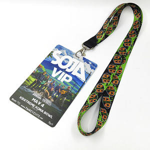 Tarjetas de Acceso VIP de Plástico <span class=keywords><strong>PVC</strong></span> con Diseño Personalizado, Pases de Acceso al Backstage, Pases para Artistas, Gafete para Eventos - Product Image 1