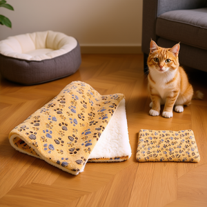 Coperta per animali domestici Yommy 70x120cm in morbido pile per cani e gatti - Product Image 3