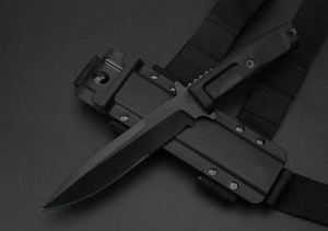 Cuchillo de Bolsillo Táctico de Supervivencia Defender Ver2.0 OEM Personalizable, Hoja de Acero Inoxidable con Punta Caída, Mango de Goma para Caza y Uso Diario (EDC) - Product Image 6
