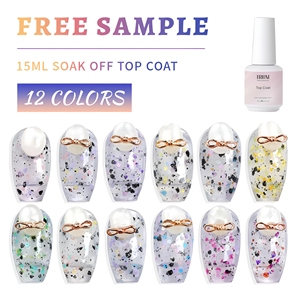 Vernis à Ongles Gel Coque d'Œuf Haute Qualité 15ml, Soak Off, Longue Durée, Couche de Finition Brillante, Gel UV LED pour Nail Art, OEM Marque Privée - Product Image 6
