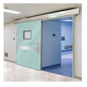 Portes d'hôpital automatiques anti-radiation LONGXUAN, isolation thermique, construction en acier inoxydable/HPL pour les hôpitaux philippins - Product Image 4