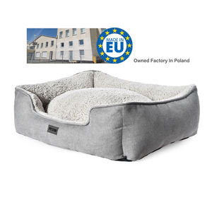 Haustierbett aus europäischer Herstellung, personalisierbar, neu eingetroffen, superweiches, graues Luxus-Haustiersofa, Hundebetten - Product Image 1