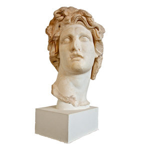 Statues de Buste de Helios en Pierre pour la Décoration, Marbre Grec Personnalisé, Sculpté à la Main, Support Technique en Ligne, Pièces de Rechange Gratuites - Product Image 1