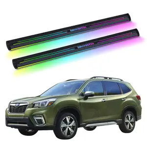 Automatique Électrique Puissance Néon Led Lumière Side Step Marchepied pour SUBARU Forester 2019