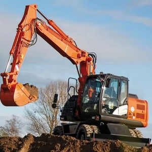 Chất lượng cao <span class=keywords><strong>15</strong></span> tấn cơ khí Digger 90 kW bánh xe máy xúc zx140w để bán - Product Image 1