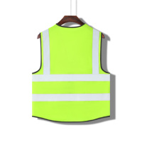 Vêtements de sécurité pour travaux routiers à haute visibilité, bande réfléchissante, gilet de signalisation, taille réglable, unisexe, pour le contrôle du trafic en extérieur