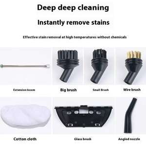 1200W portatile pressurizzato Dampfreiniger ad alta temperatura macchina di pulizia portatile pulitore a vapore per la casa Auto divano Auto - Product Image 4