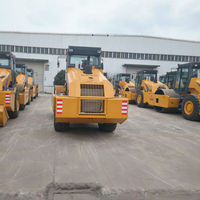 Compacteur vibrant à tambour unique Lonking CDM520A9 de 20 tonnes avec transmission hydroélectrique et cabine climatisée
