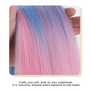 <span class=keywords><strong>Extensiones</strong></span> de ganchillo para cabello africano, trenza fácil, cabello trenzado sintético preestirado, ombré, 2022 - Product Image 5