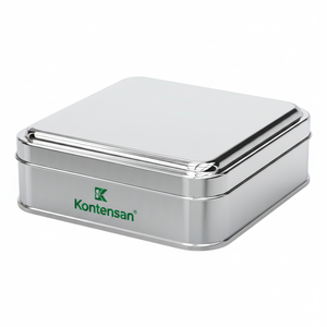 กล่องโลหะฮาลวาขนาด500มล. 120x120x36มม. 0.5 LT - Product Image 2
