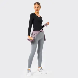 Miglior prezzo pantaloni da yoga a vita alta leggings casual comfort pantaloni attillati da yoga leggings da donna