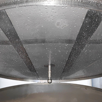 Cuve de Fermentation Ouverte Commerciale de Haute Qualité avec Tuyauterie Intégrée, Régulation de Température, Pompe et Moteur, Capacité 2000L-5000L