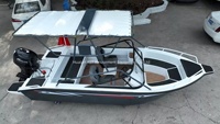 Bateau de pêche commercial en acier de type chaloupe chinoise à vendre aux Philippines, bateau modifié en forme de voiture de sport aquatique Poseidon