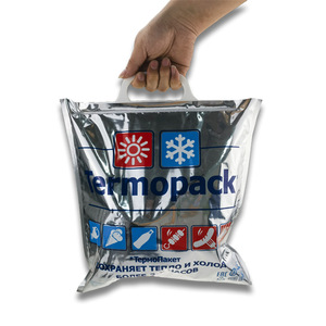<span class=keywords><strong>Bolsa</strong></span> de entrega de papel de aluminio desechable 600D ISOthermal Hot Cold Thermal <span class=keywords><strong>Pizza</strong></span> Container Plastic Food Container - Product Image 2