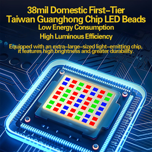 Kassray F9 Freshwater Lamp 100 Watt High Power 4 Channel Full Natural Lamp Sunset Timing Application Remote Control Plastic Box - Product Image 4
